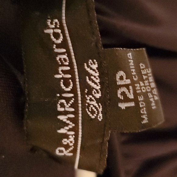 Beaded dressy black halter top - Picture 3 of 5